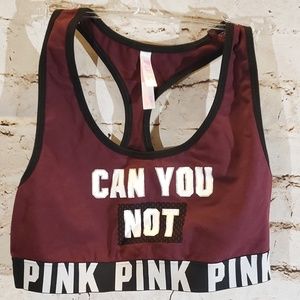 PINK Victoria's secret size Large sports bra
